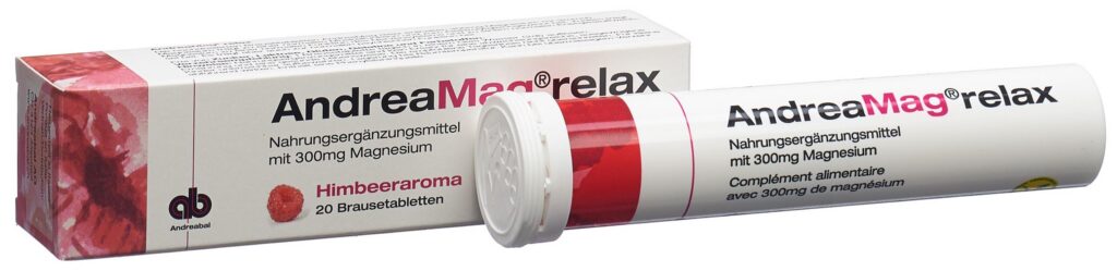 ANDREAMAG relax cpr eff goût framboise 20 pce