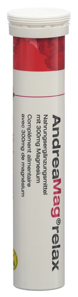 ANDREAMAG relax cpr eff goût framboise 60 pce