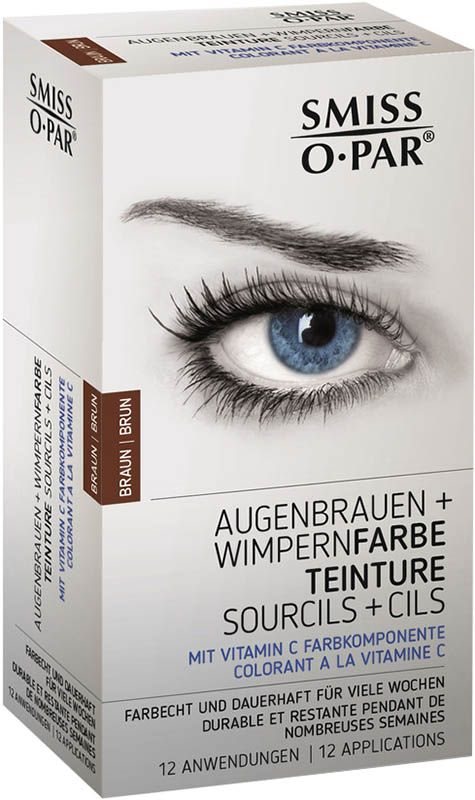 SMISS O PAR Teinture cils et sourcils brun 5 ml