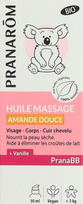 PRANAROM PranaBB Huile massage amand dou bio 30 ml