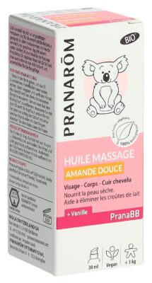 PRANAROM PranaBB Huile massage amand dou bio 30 ml