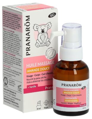 PRANAROM PranaBB Huile massage amand dou bio 30 ml
