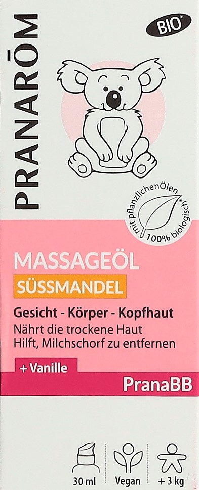 PRANAROM PranaBB Huile massage amand dou bio 30 ml