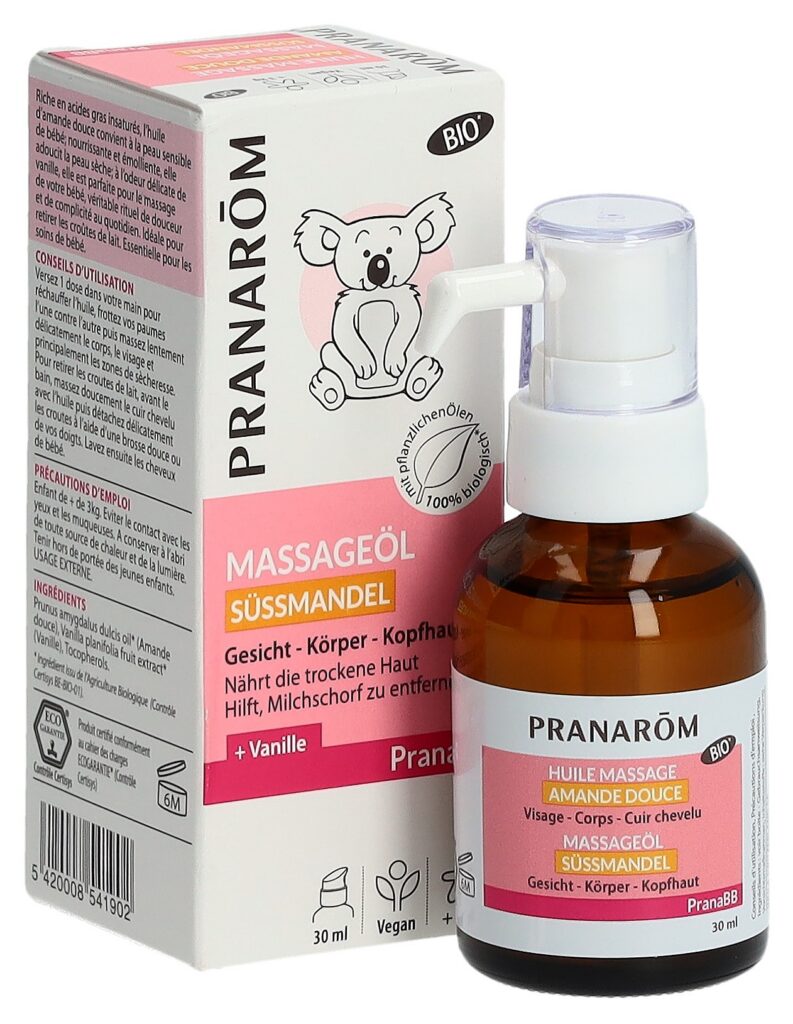 PRANAROM PranaBB Huile massage amand dou bio 30 ml