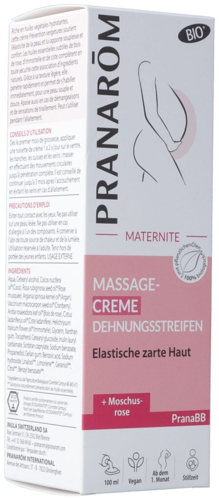 PRANAROM PranaBB Maternitè cr mass verg bio 100 ml
