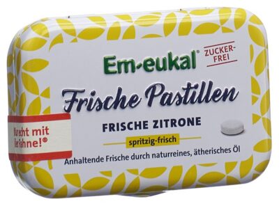 SOLDAN EM-EUKAL past fraîches citron s sucre 20 g