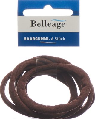 BELLEAGE élastique à cheveux microfibre