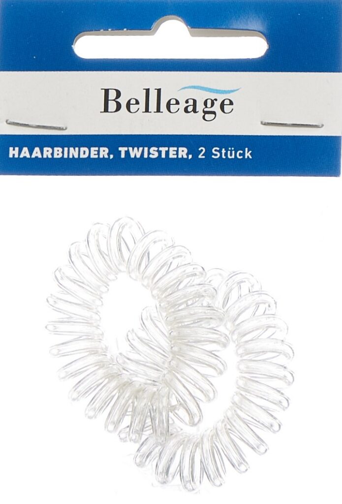 BELLEAGE élastique à cheveux twister