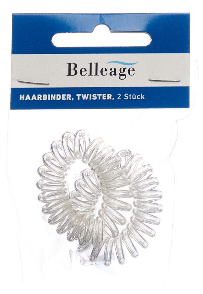 BELLEAGE élastique à cheveux twister