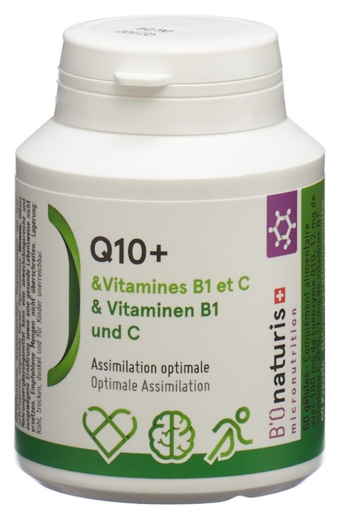 BIONATURIS Q10 + 100 mg caps bte 60 pce