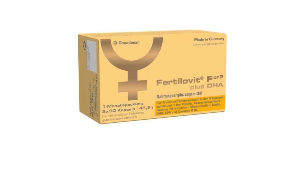 FERTILOVIT For 2 caps plus DHA 60 pce