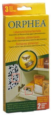 ORPHEA piège à teignes de cuisine 3 pce