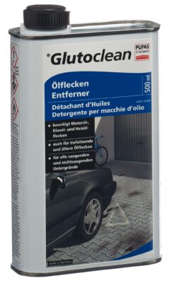 GLUTOCLEAN Détachant de taches d'huile fl 500 ml
