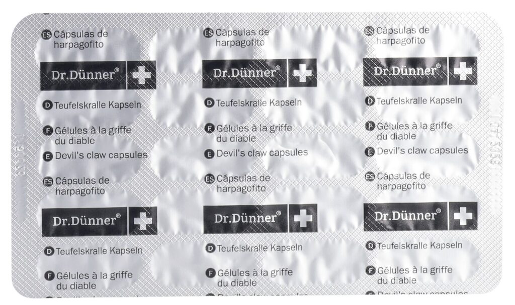 DÜNNER griffe du diable caps 60 pce