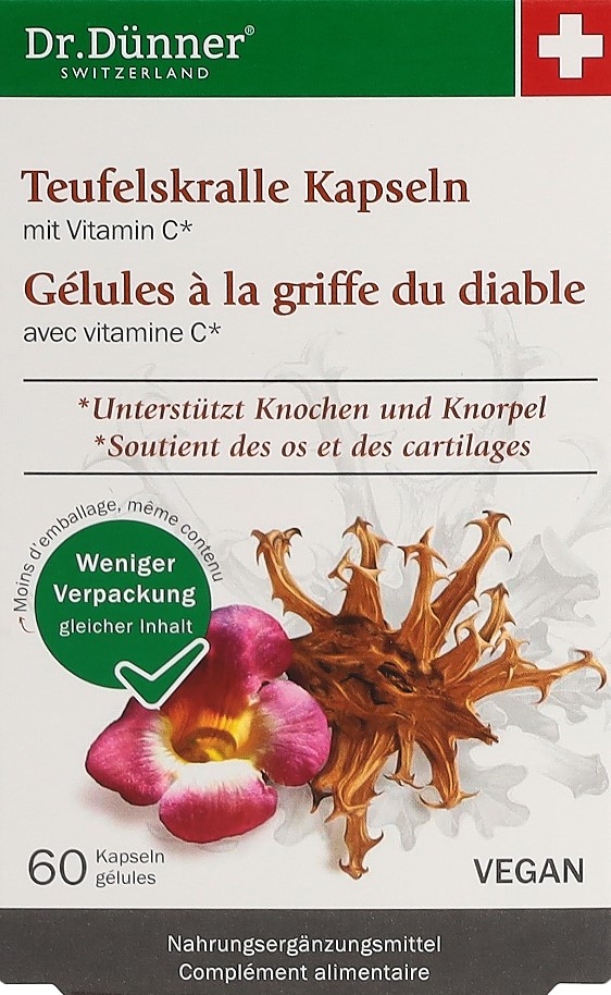 DÜNNER griffe du diable caps 60 pce