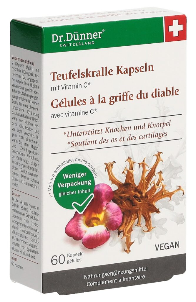 DÜNNER griffe du diable caps 60 pce