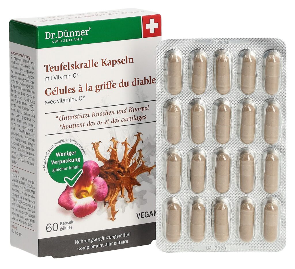 DÜNNER griffe du diable caps 60 pce