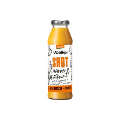 VOELKEL shot gingemb & curcuma demeter fl 280 ml