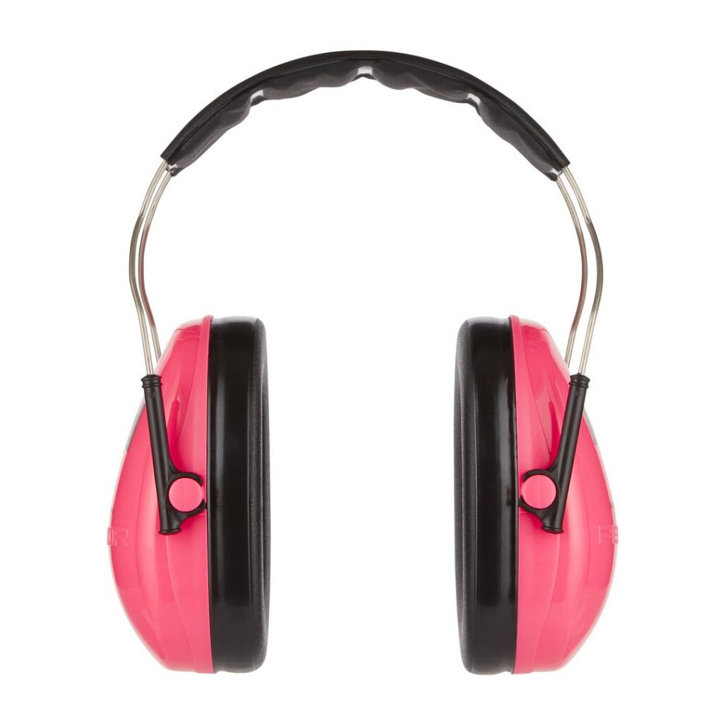 3M Peltor casque antibruit enfants rose