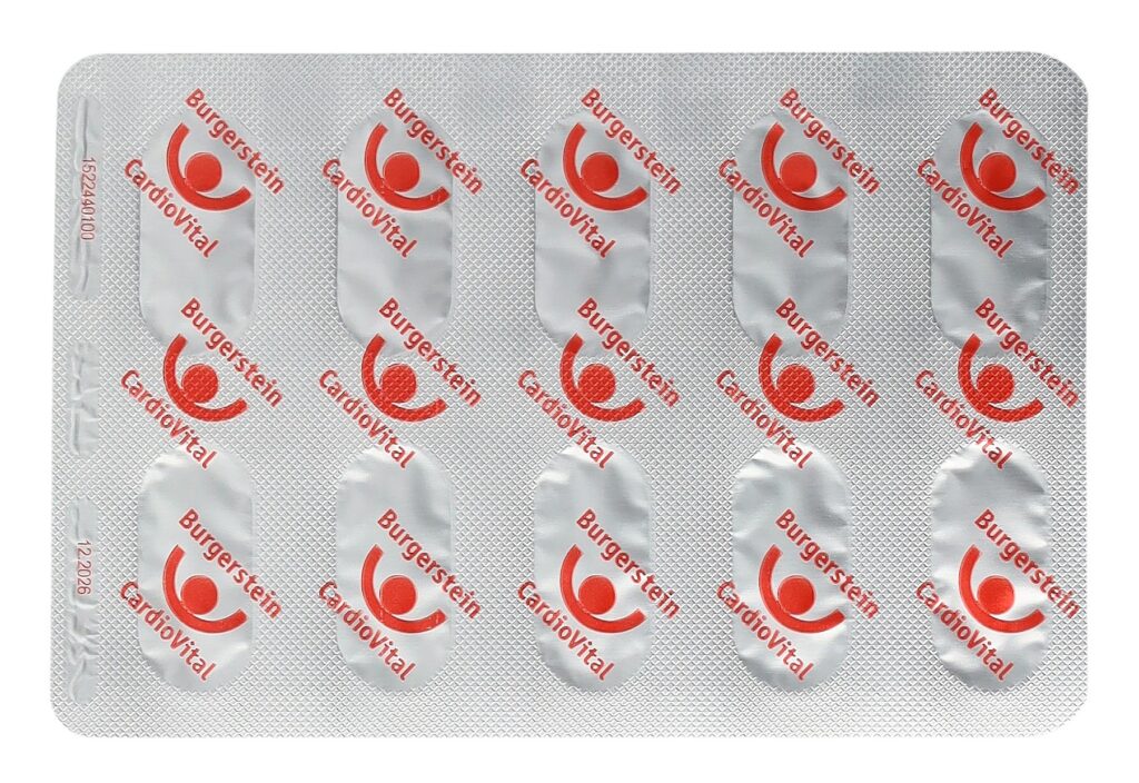 BURGERSTEIN CardioVital caps 30 pce