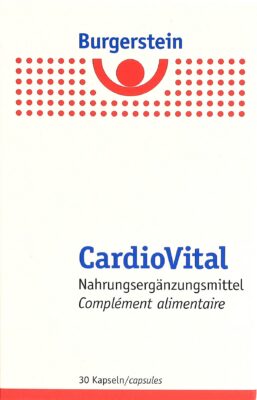BURGERSTEIN CardioVital caps 30 pce