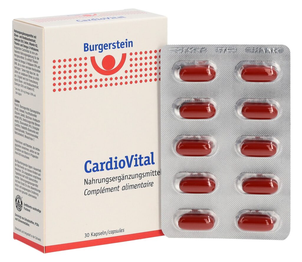BURGERSTEIN CardioVital caps 30 pce