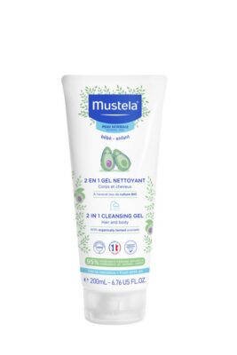 MUSTELA 2en1 Gel nettoyant peau norm (nv) 200 ml