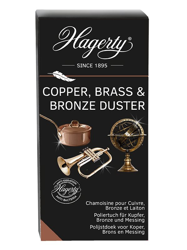 HAGERTY Copper Bronze Brass Duster 55x36cm