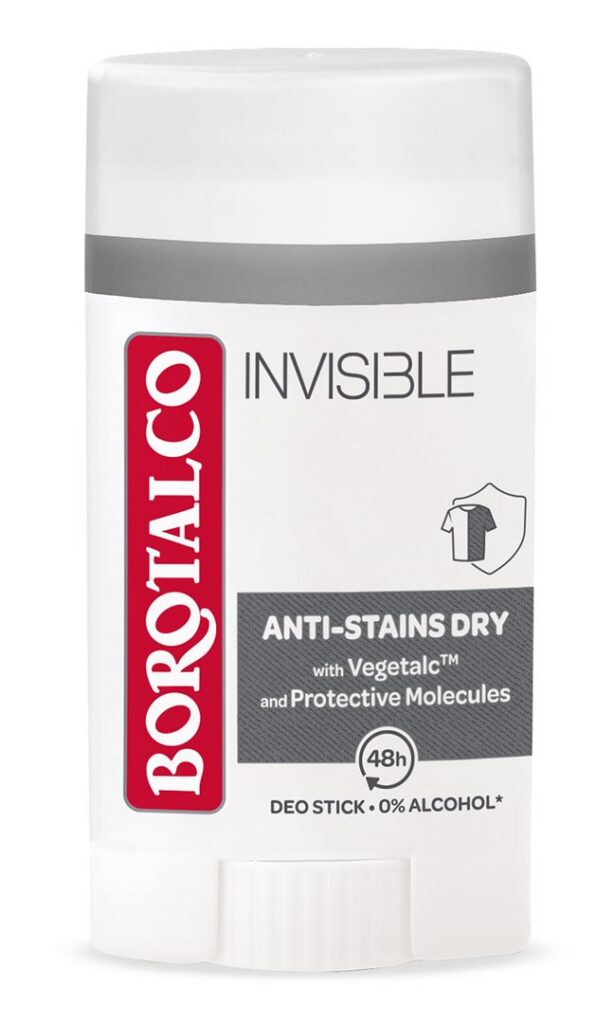 BOROTALCO Deo Invisible stick 40 ml