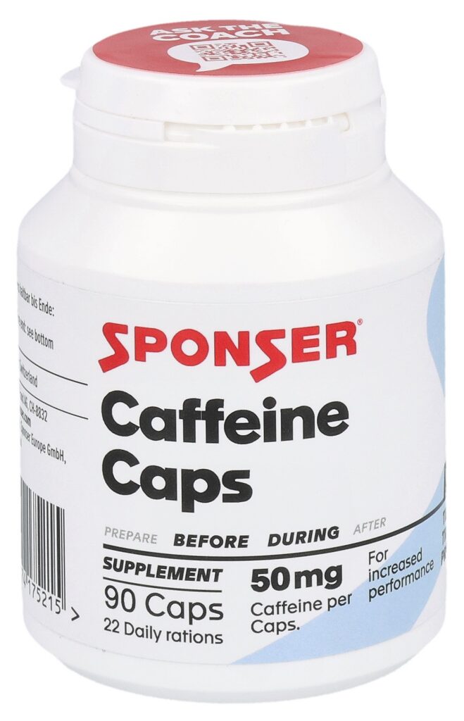 SPONSER Caffeine caps bte 90 pce
