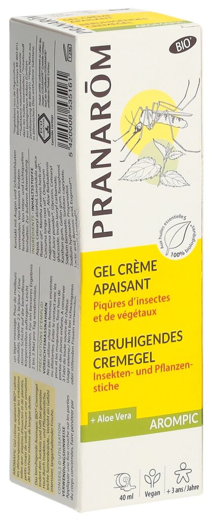 PRANAROM Aromapic gel crème apaisant bio 40 ml