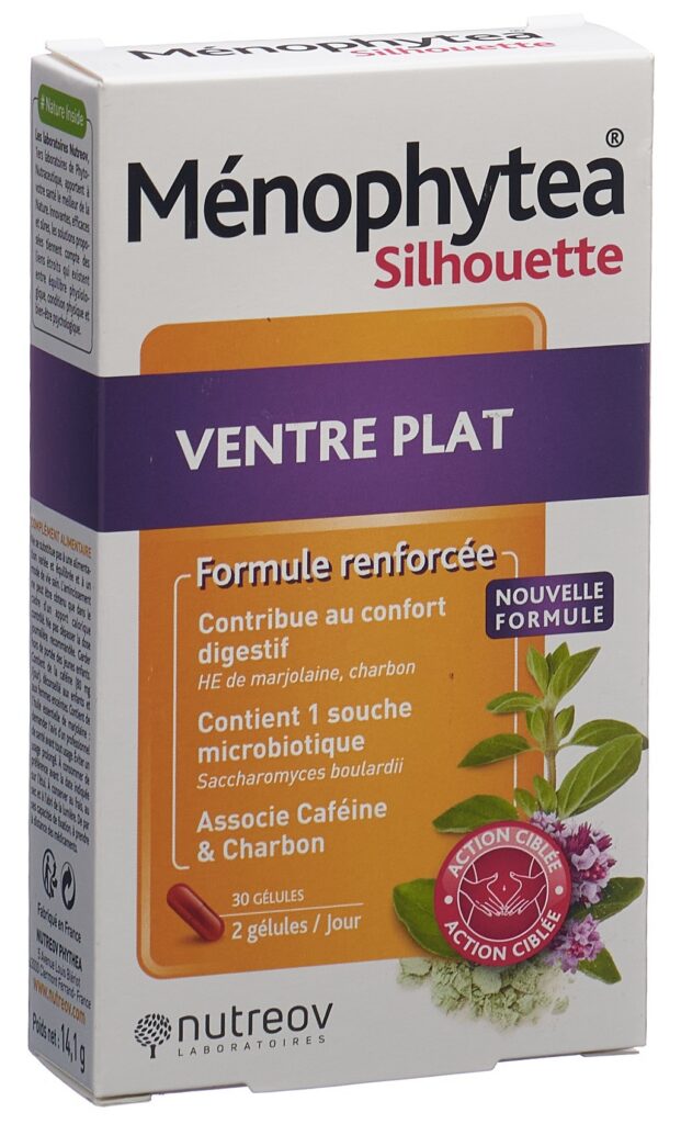 MENOPHYTEA ventre plat silhouette gélules 30 pce