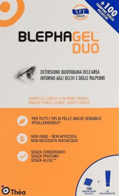 BLEPHAGEL duo gel 30g + 100 compresses