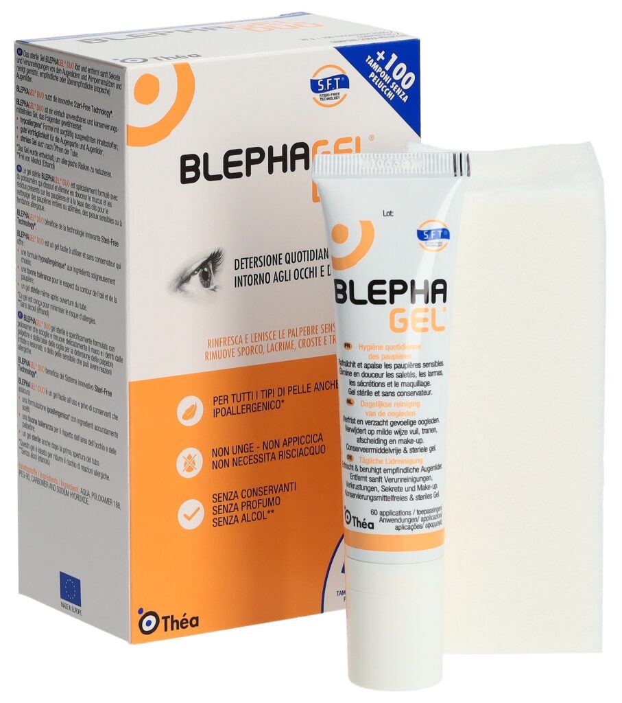 BLEPHAGEL duo gel 30g + 100 compresses