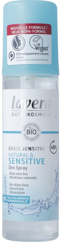 LAVERA déo spray basis sensitiv Nat & SENS 75 ml