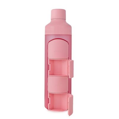 YOS Bottle journalier 375ml avec 4cases rose