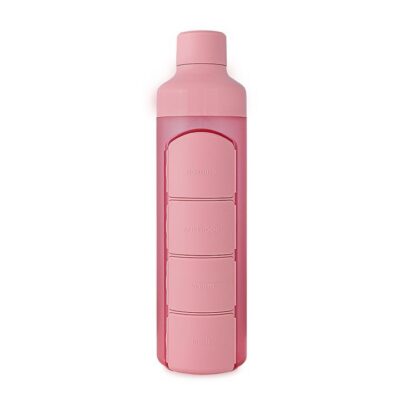 YOS Bottle journalier 375ml avec 4cases rose