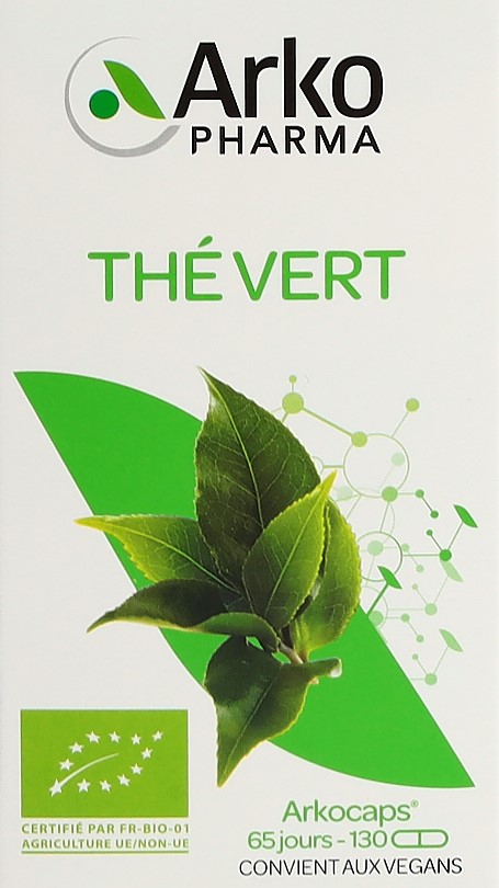 ARKOCAPS thé vierge caps bio bte 130 pce