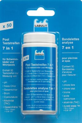 LABULIT bandelettes analyse p piscine 7en1 50 pce
