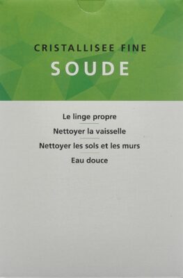 SOUDE CRISTALLISEE fine Green pdr carton 1 kg