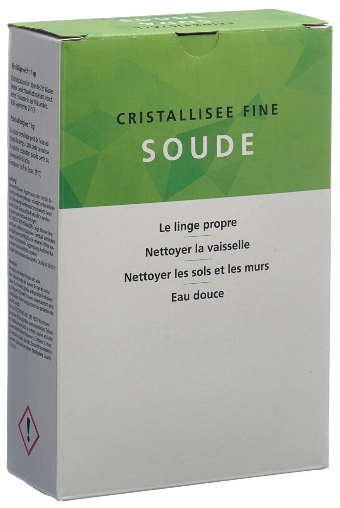 SOUDE CRISTALLISEE fine Green pdr carton 1 kg