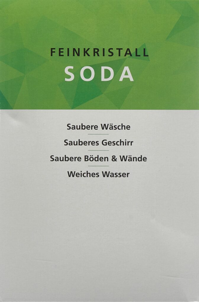 SOUDE CRISTALLISEE fine Green pdr carton 1 kg