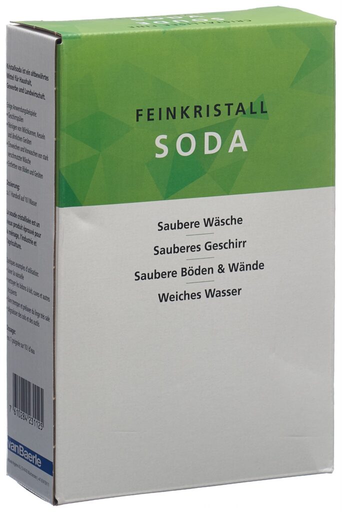 SOUDE CRISTALLISEE fine Green pdr carton 1 kg