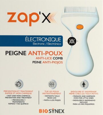 BIOSYNEX Peigne anti-poux électronique