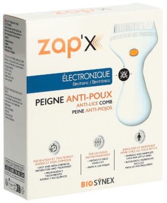 BIOSYNEX Peigne anti-poux électronique