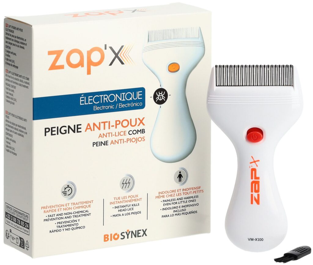 BIOSYNEX Peigne anti-poux électronique