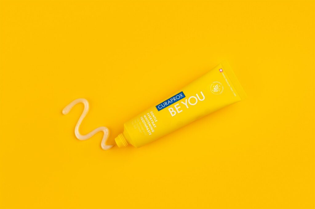 CURAPROX Be you pamplem+bergam jaune carton 60 ml
