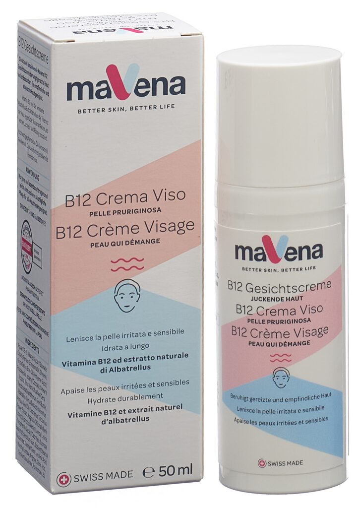 MAVENA B12 Crème Visage dist 50 ml