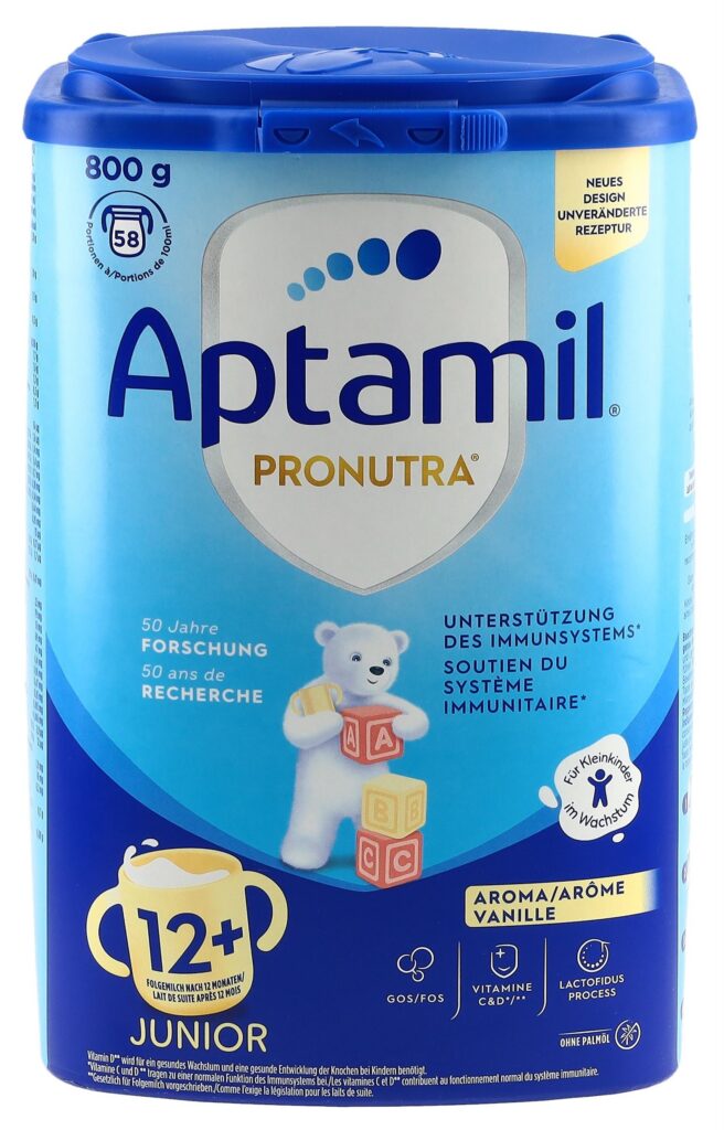 APTAMIL PRONUTRA JUNIOR 12+ vanille bte 800 g
