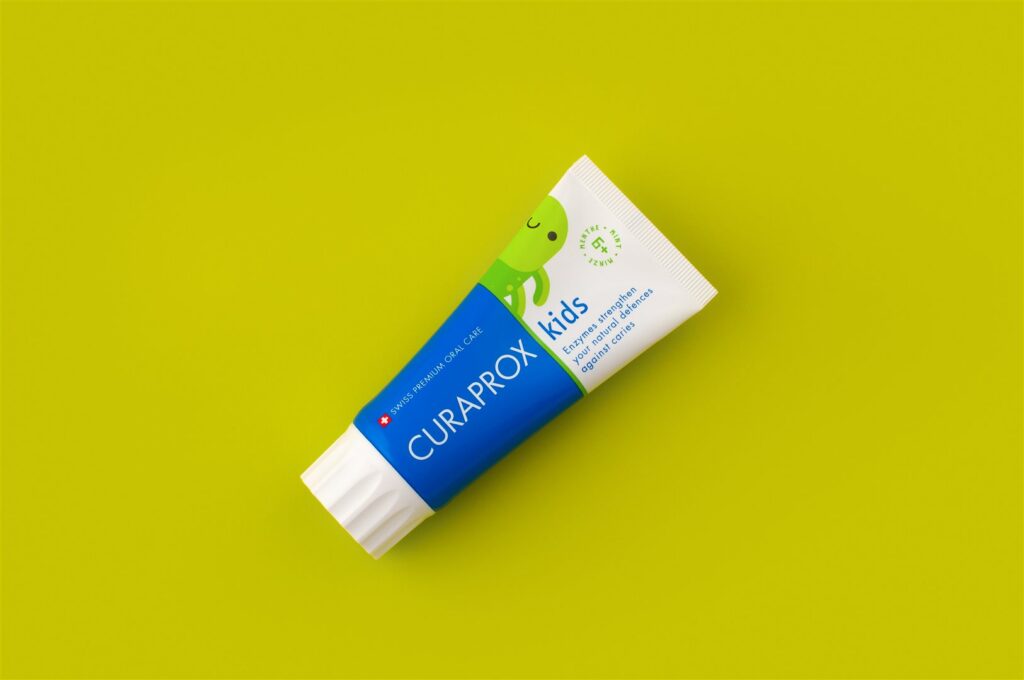 CURAPROX kids dentifrice menthe 1450ppm fluo 60 ml